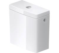 Réservoir de chasse Balcoon de Duravit, quantité d'eau de rinçage 4,5/3 l, raccordement à l'eau à droite/à gauche, 095700AA85, Couleur: Blanc brillant