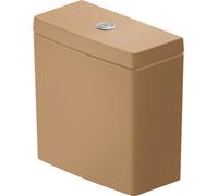 Réservoir de chasse Balcoon de Duravit, quantité d'eau de rinçage 4,5/3 l, raccordement caché en bas à gauche, 095710AM85, Couleur: Clay terra Mat