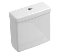 Réservoir de chasse Villeroy & Boch Subway, entrée latérale ou depuis l'arrière, 388x155x385mm, 772311R1, Couleur: Céramique blanche Plus