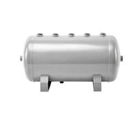 Réservoir de compresseur d'air industriel haute pression avec accessoires, porte-bidon horizontal durable pour diverses applications