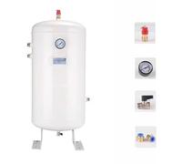 Réservoir de compresseur d'air Réservoir d'air professionnel en acier au carbone avec accessoires d'installation, 20 50 80 100 L Réservoir de compresseur d'air pour gaz comprimé, Réservoir de frein à