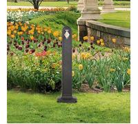 Réservoir de jardin - vidaXL - Anthracite - PEHD - 90 cm - Résistant aux intempéries