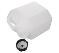 Réservoir de liquide 2,5 L en plastique blanc pour machine à brouillard | Poignée intégrée, large ouverture, structure épaissie, étanche pour répétitions et effets de scène, 84 oz