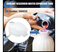 Réservoir De Liquide De refroidissements, Bouteille De Récupération De Liquide De refroidissements, Numéro 1304223 Pour Vauxhall pour Astra 1998-2009 Blanc, 1 Pièce