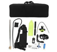 Réservoir de plongée Kit Mini Portable 1L Cylindre D'oxygène Plongée Goggle Pompe Kit sous-Marine Respiration Équipement pour Plongée en Apnée Exploration Bateau De Nettoyage (Vert)