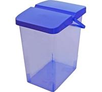 Réservoir de poudre ou conteneur d'aliments pour animaux 10 litres bleu Réservoir Branq