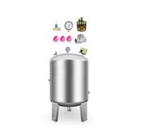 Réservoir de pression de puits en acier inoxydable 304 de 15 à 80 gallons - Système de stockage d'eau durable et sans entretien avec port NPT de 1"(60L/15Gal)
