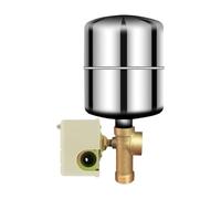 Réservoir de pression, pompe à eau, domestique, booster, contrôleur, alimentation en sans tour, interrupteur, accessoires(Single pole 1 inch copper cross 2L)