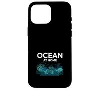 Réservoir de récif pour Aquarium Coque pour iPhone 16 Pro Max