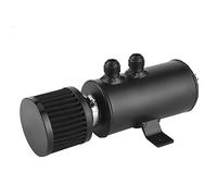 Réservoir de récupération d' de 0,75 L avec filtre de reniflard, pièces universelles modifiées pour voiture, réservoir d' à déflecteur pour la protection du moteur, connecteur