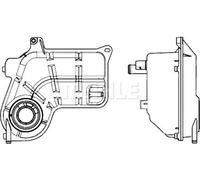 Réservoir de refroidissement MAHLE pour AUDI A6 C5