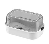 Réservoir de Reptiles Bassin d'élevage écologique de Tortues, ménage avec Plateforme séchage Solaire, d'escalade Assemblage Facile