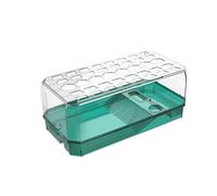 Réservoir de Reptiles Boîte d'élevage de Tortues avec Couvercle, Table séchage Solaire, aménagement paysager la Maison Assemblage Facile(Moyen)