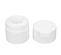 Réservoir de stockage de colle à cils blanc, Type presse, conteneur de colle pour Extension de cils à pression négative pour Salon de beauté