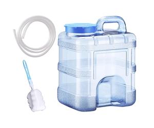 Réservoir De Stockage D'eau De 10 L - Seau Robuste De Qualité Alimentaire, Conception Anti-fuite, Survie En Camping, Voyages En Camping-car, Garage, Terrasse, Ferme, Atelier, Piscine, Comprend Un