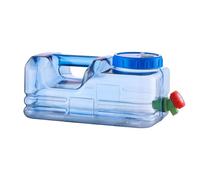 Réservoir De Stockage D'eau Portable, Multi-usages 10L Jerrican Alimentaire Bidon D'eau Avec Poignée, Sans BPA, Réservoir D'eau Étanche Pour Caravane, Pique-nique, Randonnée, Conduite Automobile