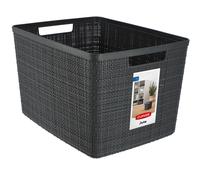 Réservoir de stockage en jute Curver de 20 L, anthracite