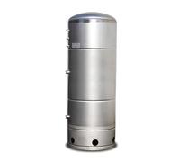 Réservoir De Stockage Pressurisé Vertical En Acier Inoxydable For Pompe Puits/eau Du Robinet, À Vessie D'air, Sous Pression D'eau 304, Épaisseur Paroi 1,5 Mm((130x50cm/51x20in)250L/66Gal)