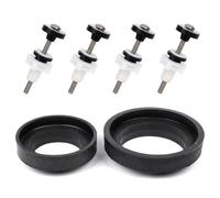 Réservoir de toilette efficace pour fixation de cuvette de toilette, fixations de réservoirs de toilettes, matériel de montage de siège fendu, écrou de verrouillage, raccord de fixation efficace pour