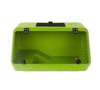 Réservoir de Tortue Réservoir à Tortues avec Plateforme Solaire, réservoir d'eau et de Terre for l'élevage