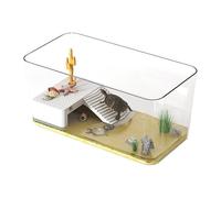Réservoir de Tortue Réservoir d'alimentation for Tortues, séparation sèche et Humide intégrée, Bureau Domestique(Grand)