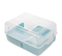 Réservoir de Tortue Réservoir d'élevage de Tortues, Plate-Forme séchage Solaire Domestique à Double Couche for l'aménagement paysager