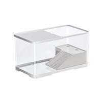 Réservoir de Tortues - Réservoir de Poissons | Petit Aquarium | Réservoir pour Reptiles avec Plateforme de Repos | Aquarium de Tortues Aquatiques | Habitat des Reptiles | Habitat d'aquarium de Tortue