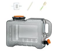 Réservoir d'eau - 20 x 32 cm, robinet réglable | Poche d'hydratation en PC de qualité alimentaire, installation rapide, réservoir de boissons pour réfrigérateur, camping, randonnée, pique-nique, barbe