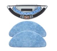 Réservoir d'eau À Commande Électrique for Aspirateur Robot. Compatible avec Mamibot EXVAC660, EXVAC680S, EXVAC880 Les Pièces De Rechange for Aspirateur Robot(1 Water Tank 2 Mops)