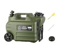 Réservoir D'eau À Roulettes, Avec Contrôle Pratique Du Robinet, 28 L, Réservoir D'eau Portable, Carafe À Eau De Camping, Conception À Poignée Pliable, Pour Les Voyages En Voiture, Randonnée, Jardin