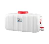 Réservoir d'eau avec Robinet de Qualité Alimentaire, en Plastique Épais Grande Capacité, pour Camping en Plein Air, Randonnée, en Voiture, Barbecue, et Situations d'urgence(120L)