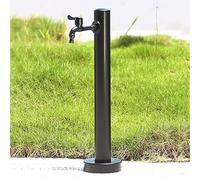 Réservoir d'eau, Colonne d'eau de Jardin autoportante en Acier Inoxydable, Robinet d'extérieur pour l'irrigation et l'arrosage, Conception antigel pour Les Cours