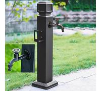 Réservoir d'eau, Colonne d'eau de Jardin extérieur avec Double Robinet et Robinet Vertical autoportant pour l'irrigation et l'arrosage des Jardins en terrasse