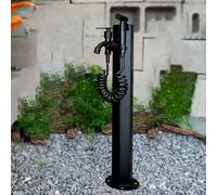 Réservoir d'eau, Colonne d'eau de Jardin, Robinet extérieur en Acier Inoxydable, Robinet d'eau Vertical autoportant, rallonge de Robinet d'arrosage antigel pour Jardin