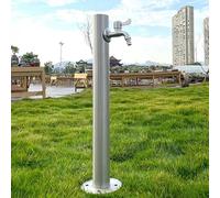 Réservoir d'eau, Colonne d'eau en Acier Inoxydable 304 - Tuyau d'arrosage autoportant pour Lavage de Voiture et arrosage de Jardin, Distributeur d'eau antigel