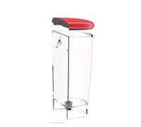 Réservoir d'eau/Couvercle, compatible avec Krups, Dolce, Gusto, Genio et S. Accessoires for machines à café.(Red lid set)