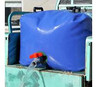 Réservoir d'eau de 5000 litres, réservoir d'eau Portable d'urgence, adapté aux Zones arides, ignifugé (2,5 x 1,5 x 0,8 mètres / 3000 litres / 789 tonnes)