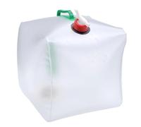 Réservoir d'eau de camping pliable - Sac réutilisable portable de 20 l - Rangement en cubes pour randonnée, sac à dos, pêche, pique-nique, activités de plein air, événements sportifs, festivals