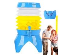 Réservoir d'eau de camping, réservoir d'eau avec tenons, réservoir d'eau pliable pour l'extérieur, réservoir d'eau amovible, support de stockage d'eau pour la randonnée, les voyages, les pique-niques