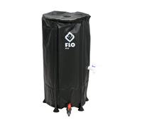 Réservoir d'eau de pluie pliable 100 L noir FLO
