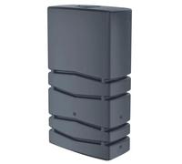 Baril de Collecte d'eau Aqua Tower 350L, Dimensions (mm) 775 x 383 x 1350, Couleur Anthracite