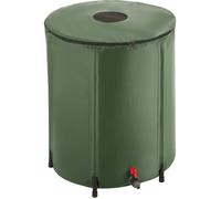Réservoir d'eau de pluie en PVC 200L - Bc-elec - BS400008 - Cuve aérienne - Vert - Film PVC 500D