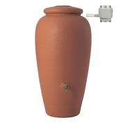 Réservoir d'eau de pluie - GRAF - 995155 - 500 L - Amphore terracotta - Robinet laiton