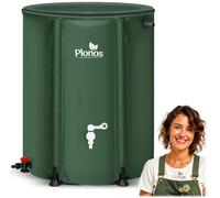 Réservoir d'eau de pluie - JANSHOP - 500L - PVC résistant - Robinet intégré - Vanne de vidange - 98 cm de hauteur