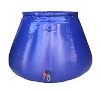 Réservoir d'eau de Pluie Pliable, réservoir d'eau de Secours pour l'agriculture avec Sortie, Sac de Stockage d'eau de Pluie, réservoir d'eau de Pluie pour l'arrosage agricole(300L/79Gal)