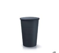 Réservoir d'eau de pluie - Prosperplast - 160L - Anthracite - Polypropylène - Économie d'eau - Résistant aux UV