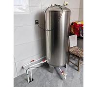 Réservoir D'eau de Puits Sous Pression Sans Vessie, Surpresseur Eau en Acier Inoxydable 304 De 1,4 mm D'épaisseur, 60/100/160/200/250/300L, for Pompe À Eau, Maison, Ferme(60L/16Gal(60X40cm/24x16in))