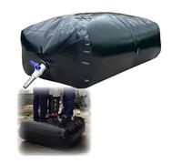 Réservoir d'eau d'urgence, sacs de stockage d'eau pliables de grande capacité for l'agriculture, le camping, l'arrosage de jardin en plein air, les camping-cars et les camions(2.5x1.5x0.71m/2650L/700g