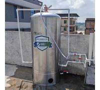 Réservoir d'eau en acier inoxydable, récipient de stockage sous pression entièrement automatique pour systèmes d'osmose inverse domestique