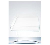 Réservoir d'eau en acrylique for photographie - Boîte de prise de vue transparente et peu profonde de 30,5 cm for la mise en scène sous-marine de bijoux et d'aliments, organisateur d'accessoires flott